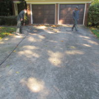 power-wash-driveway-arlington-va-before